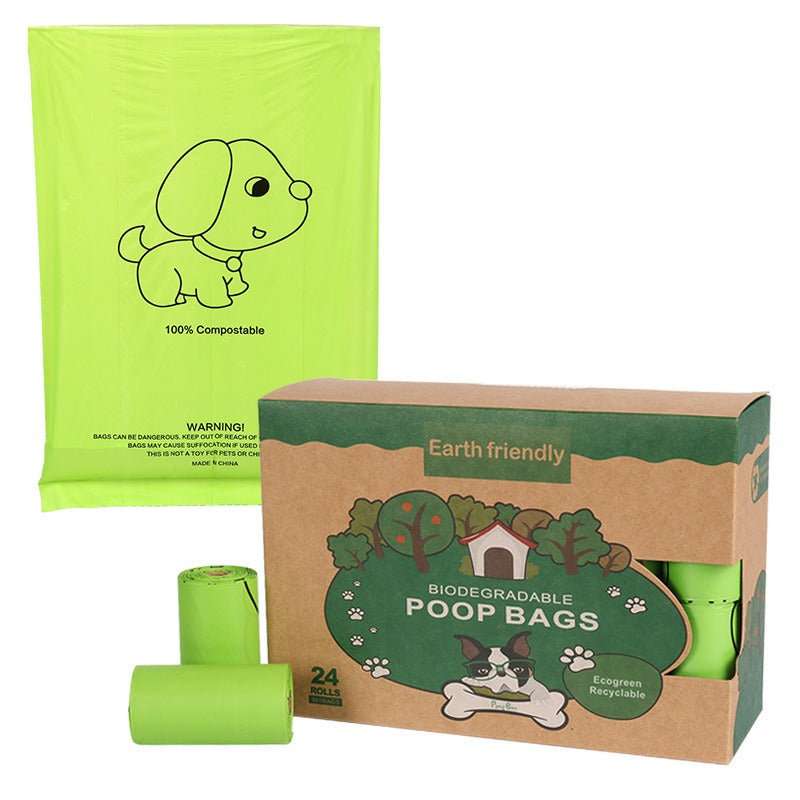 Pet garbage bag corn starch biodegradable PLA compostable dog manure bag