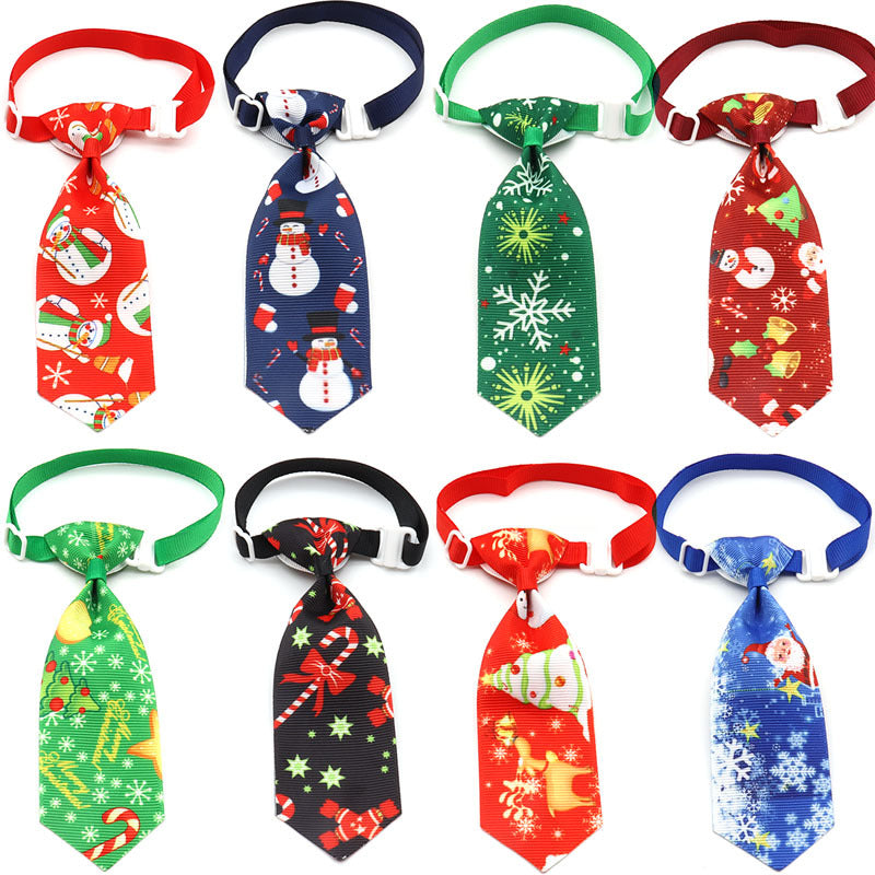 Nœud papillon de Noël pour animaux, accessoires pour chiens, fournitures pour animaux