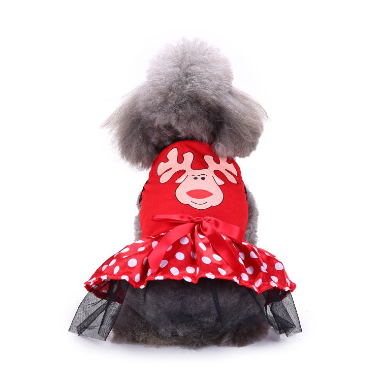 Vêtements de Noël pour animaux, fournitures pour animaux, vêtements pour chiens pour promenades en extérieur