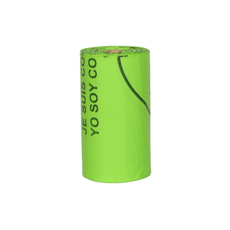 Fully biodegradable pet waste bag corn starch compostable dog manure bag