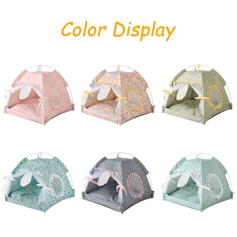 Breathable Pet Tent Folding Closed Sleeping Tent Nest Scratch Resistant And Washable Cat Nest Dog Nest Pet Nest