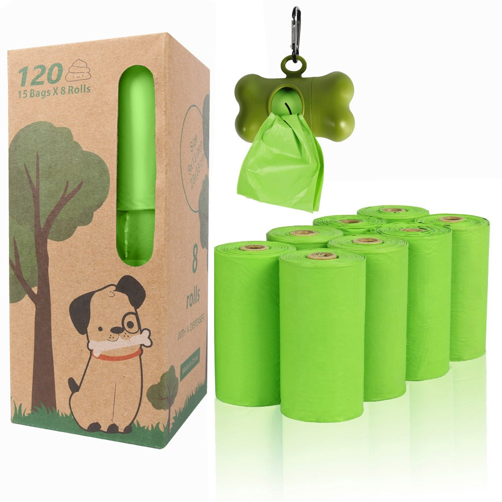 Pet garbage bag corn starch biodegradable PLA compostable dog manure bag