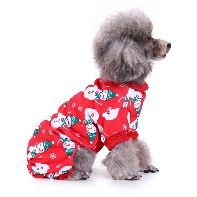 Vêtements de Noël pour animaux, fournitures pour animaux, vêtements pour chiens pour promenades en extérieur