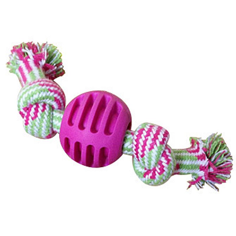 Dorakitten 1pc Bite Resistant Dog Rope Toy Pet Interactive Knot Design Dog Chew Rope Puppy Teething Toy Pet Supplies Dog Favors
