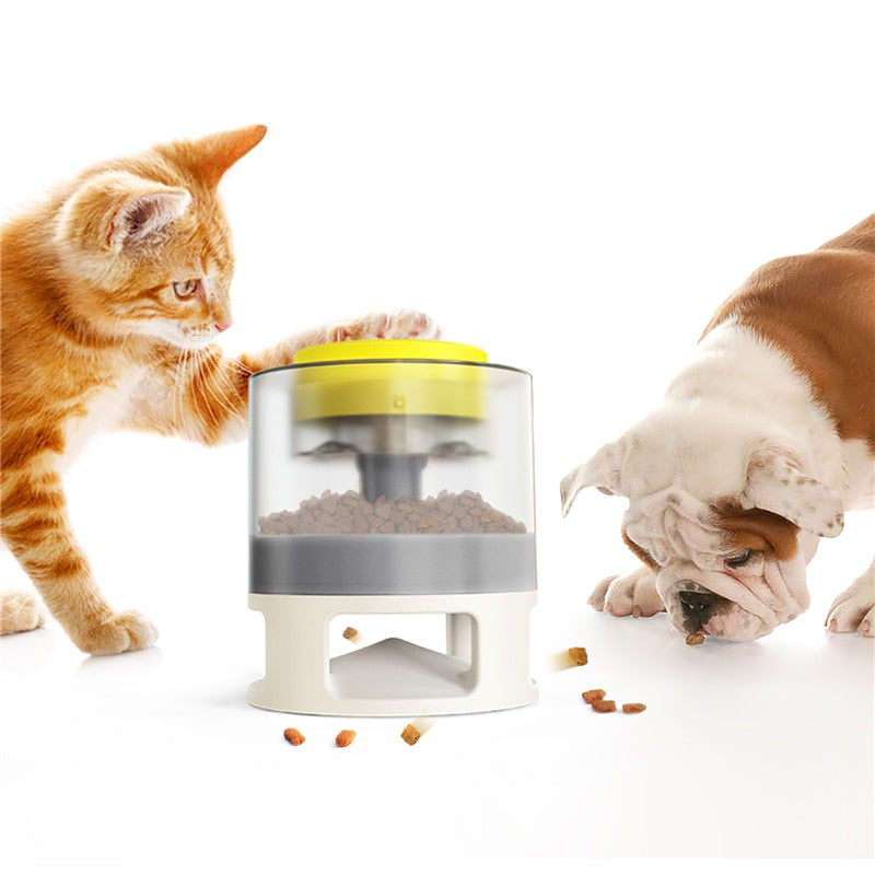 Distributeur de nourriture anti-étouffement pour chien, jouet à mâcher, bol à alimentation lente et catapulte, accessoires pour animaux de compagnie