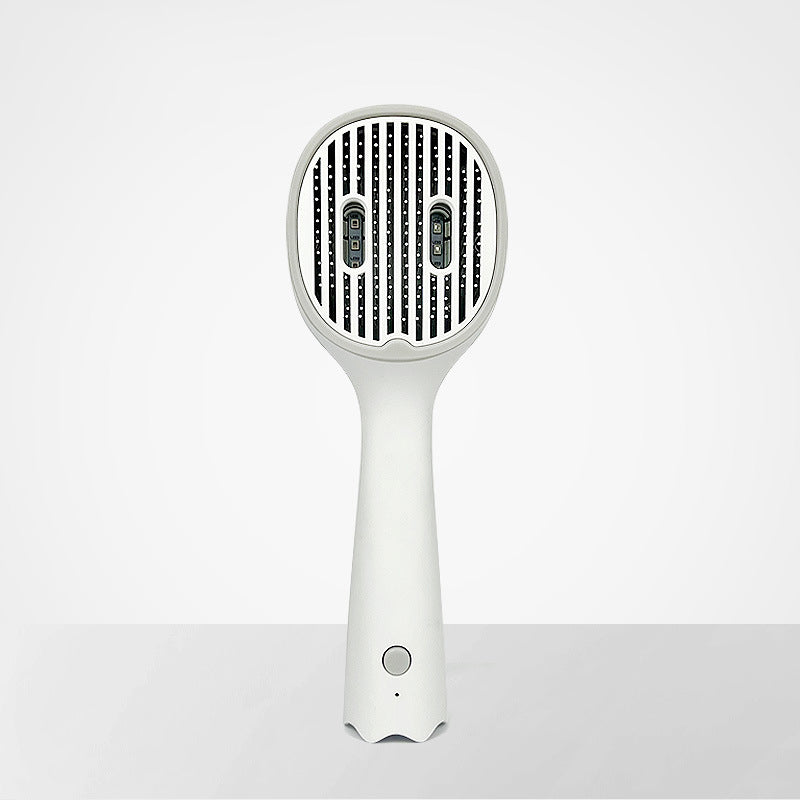 Pet UV Sterilization Comb USB Rechargeable Cat And Dog Comb Automatic Fading To Floating Hair Beauty Needle Comb