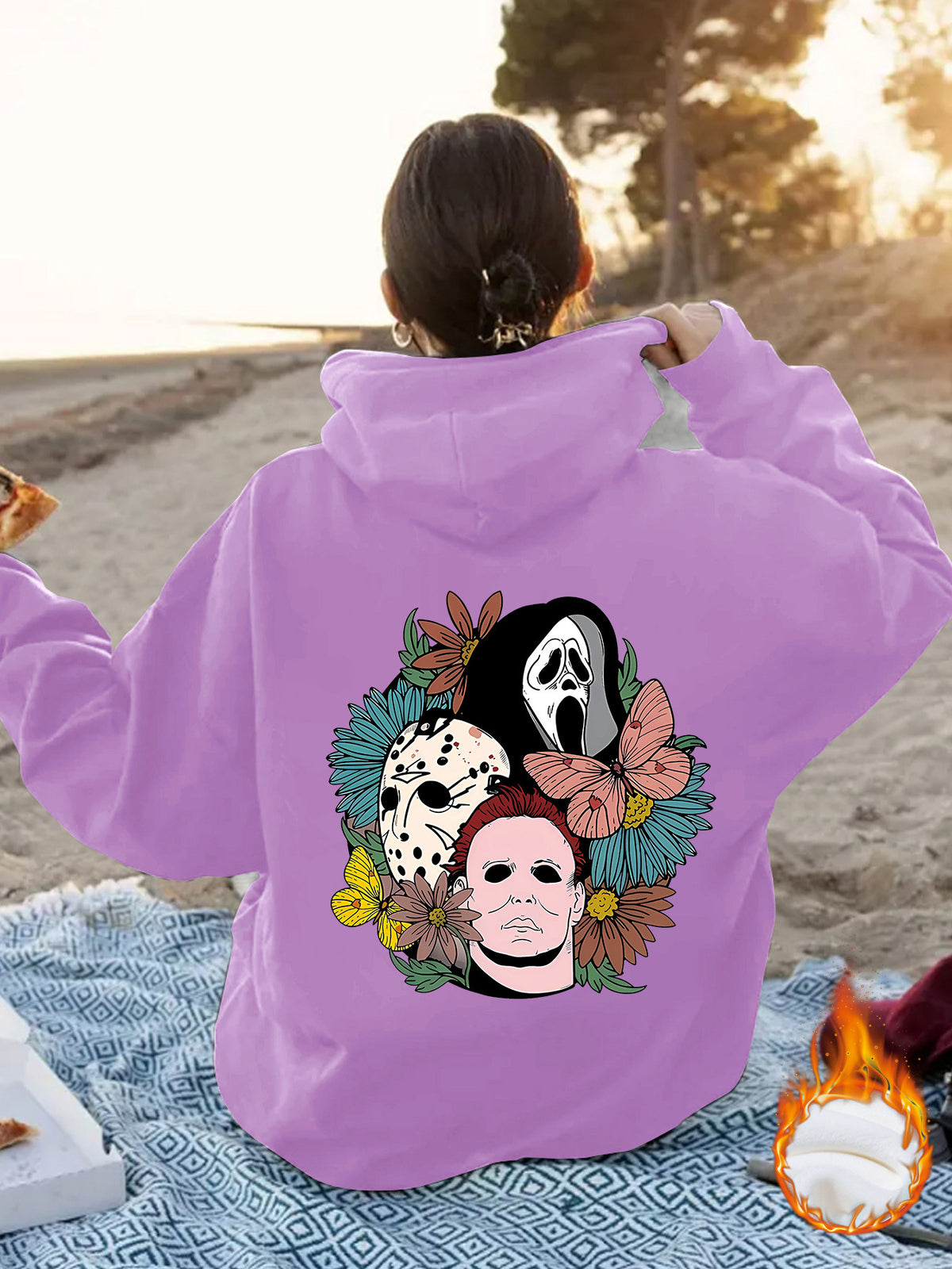 Loose hoodie Halloween hoodie