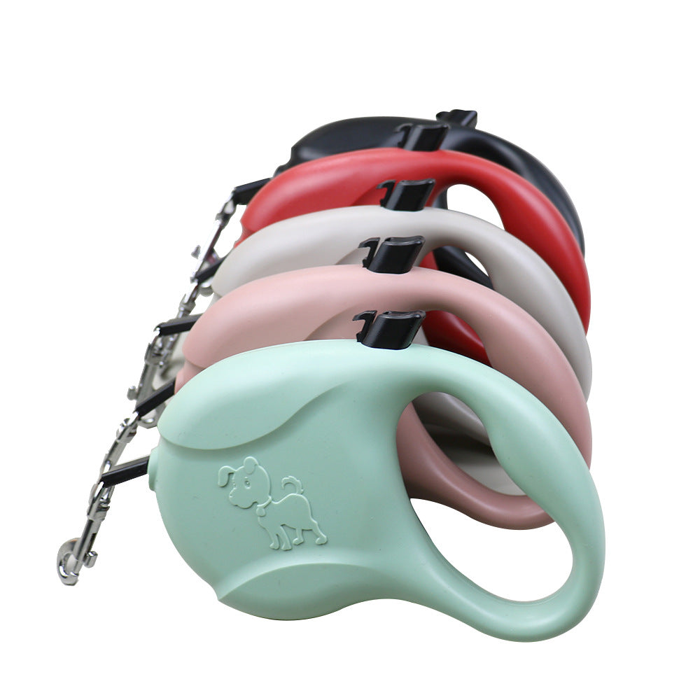 Pet Supplies New 5M Automatic Telescopic Retractor Small and Medium Dog Walking Dog Rope Pet Retractor