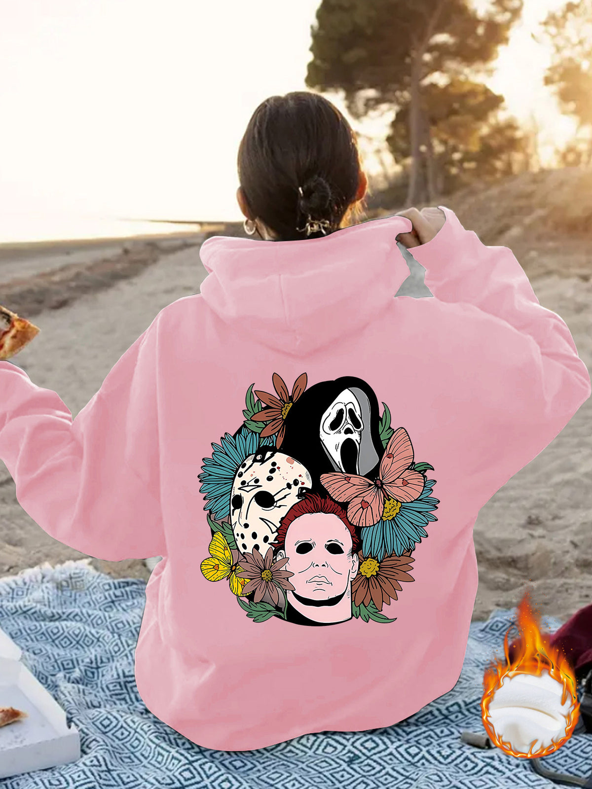 Loose hoodie Halloween hoodie