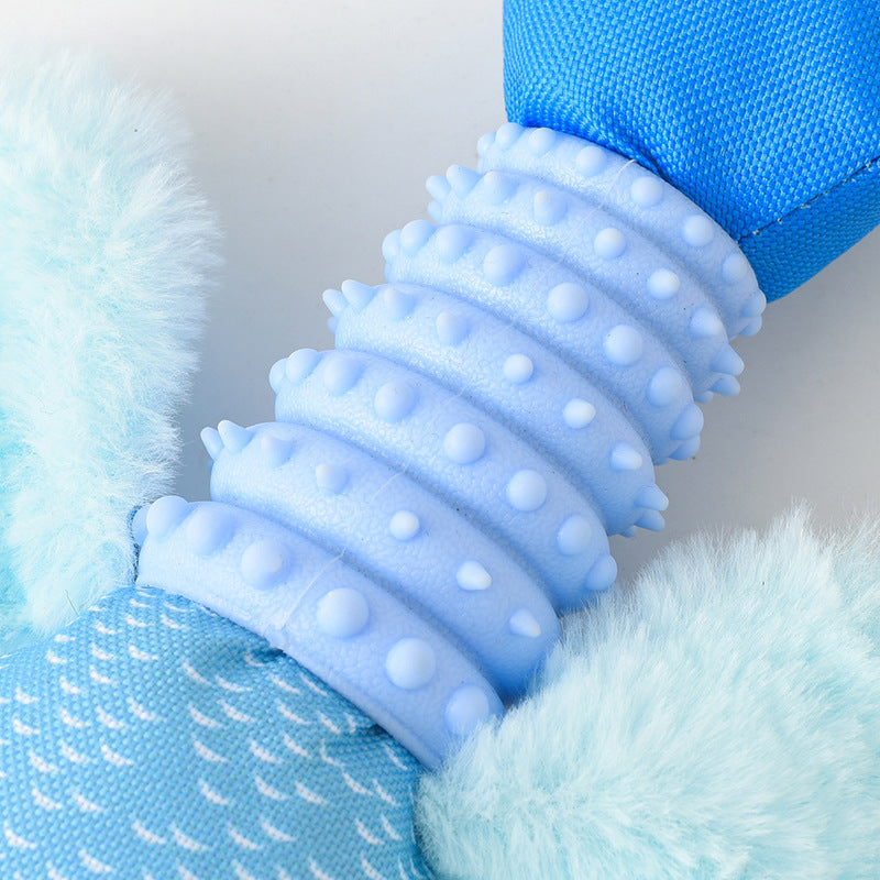 Jouets en peluche pour animaux de compagnie, oie sonore, jouets à mâcher pour chiens, dessin animé mignon, fournitures pour animaux