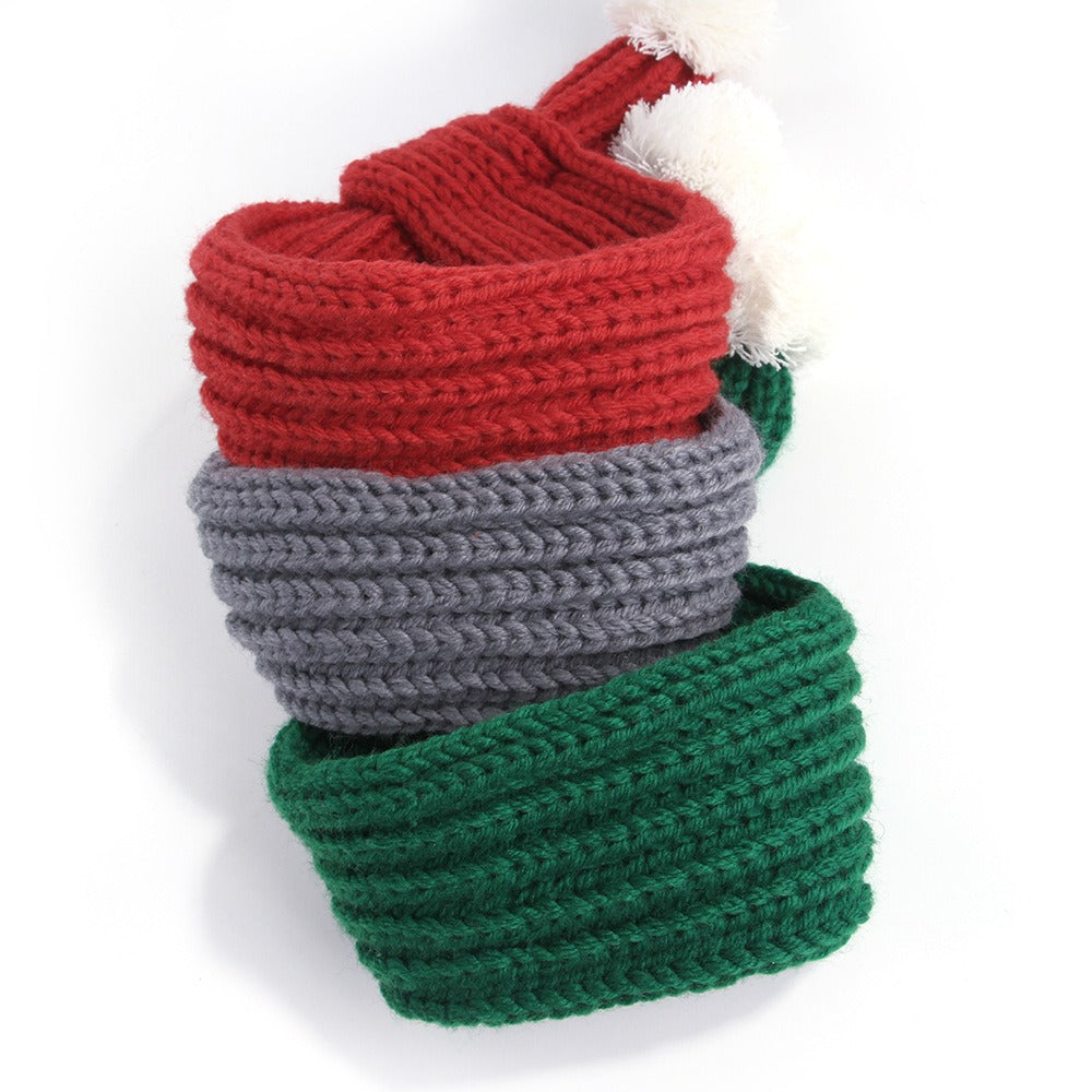 Écharpe de Noël tricotée pour animaux, écharpe créative VIP pour Teddy, chat, chien, fournitures pour animaux