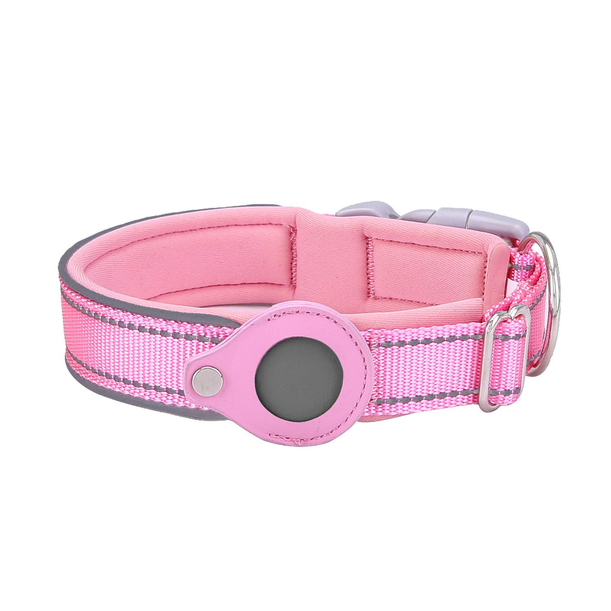 Suitable For Apple Airtag Tracker Protective Cover Dog Positioning Training Collar Nylon Pet Collar