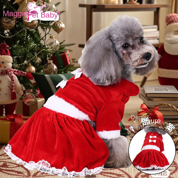 Vêtements de Noël pour animaux, fournitures pour animaux, vêtements pour chiens pour promenades en extérieur