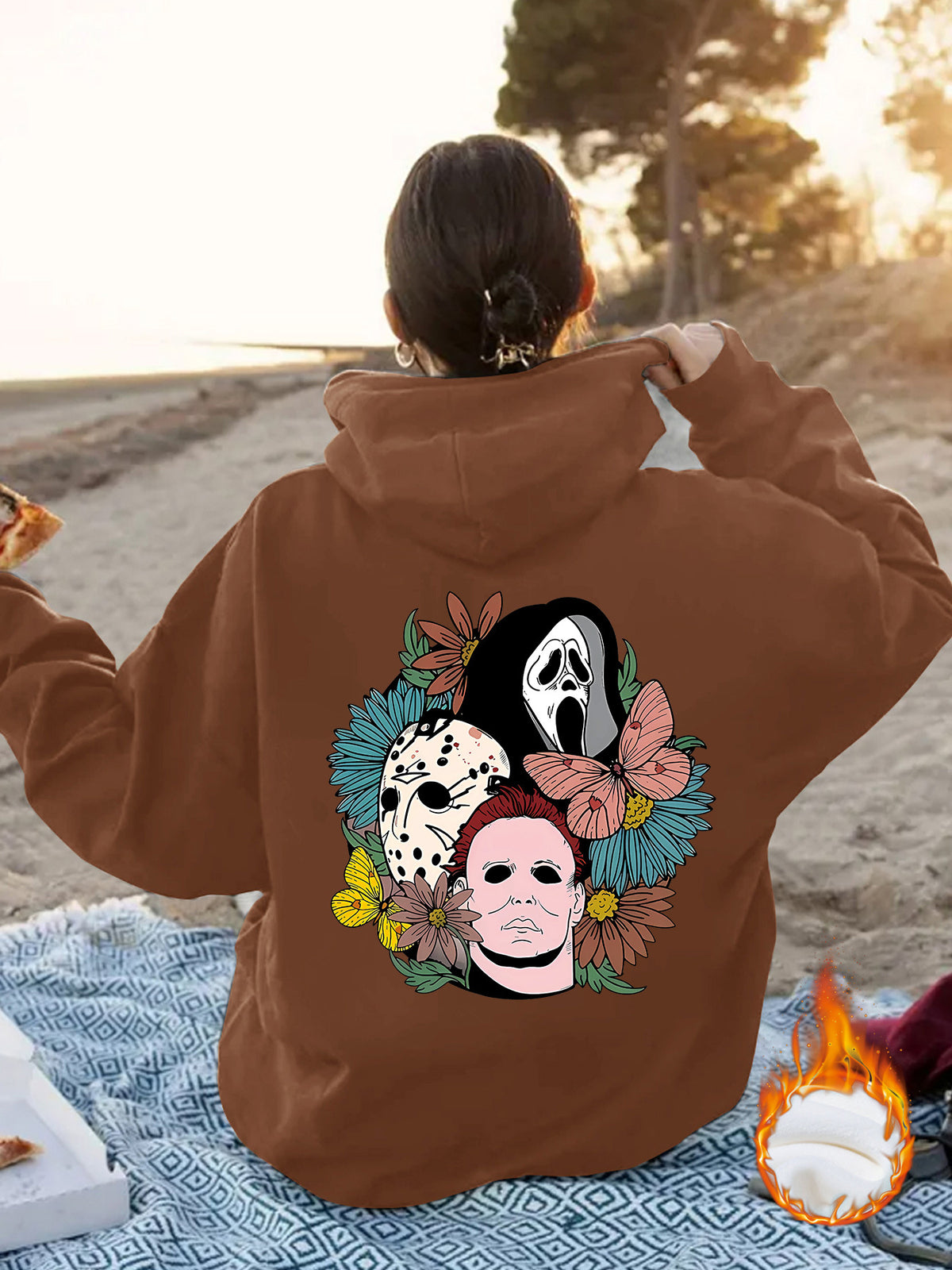Loose hoodie Halloween hoodie