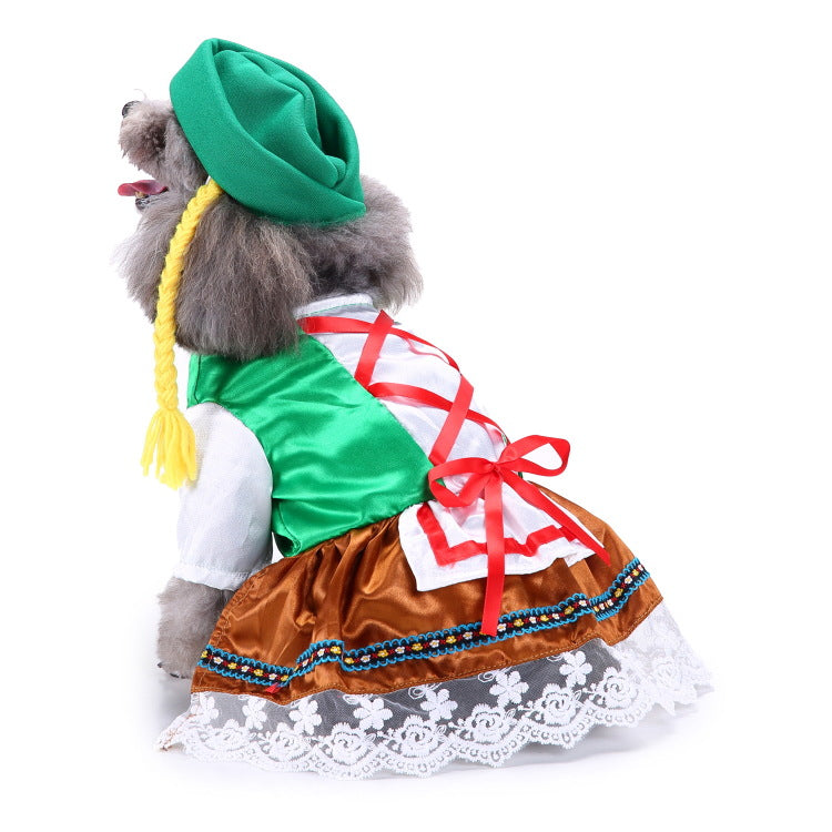 Vêtements de Noël pour animaux, fournitures pour animaux, vêtements pour chiens pour promenades en extérieur