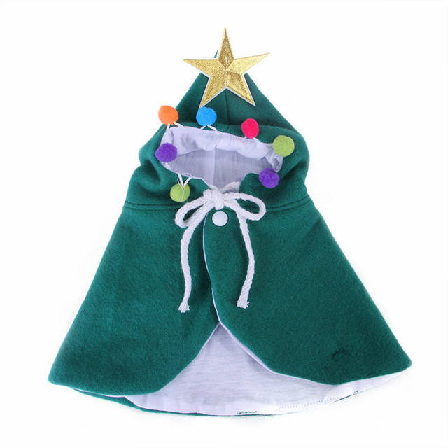 Cape de déguisement créative pour animal de compagnie, tenue de fête de Noël, sweat à capuche, cape de transformation pour chat et chien