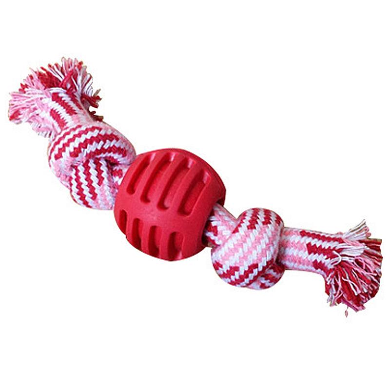 Dorakitten 1pc Bite Resistant Dog Rope Toy Pet Interactive Knot Design Dog Chew Rope Puppy Teething Toy Pet Supplies Dog Favors