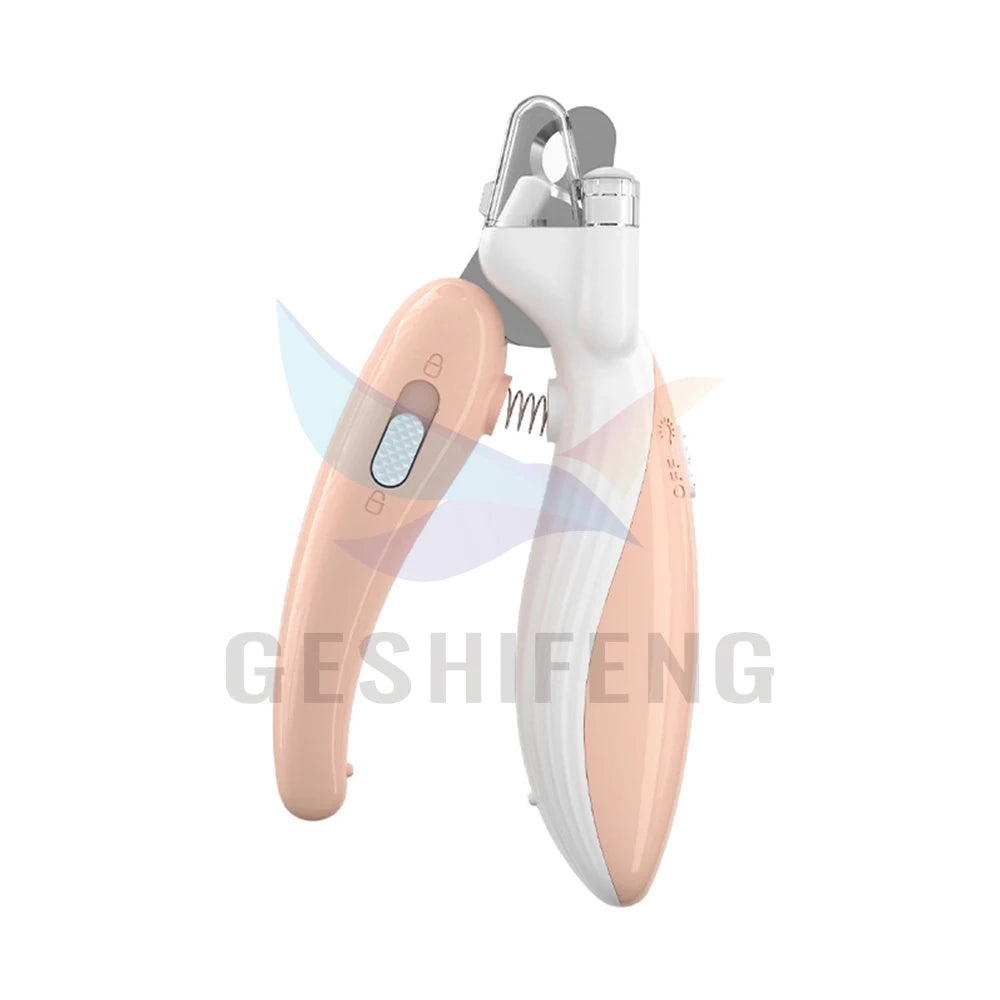 Hot Selling Cheap Price Pet Nail Clipper Scissors Dog Cat Nail Toe Claw Scissors With LED Light