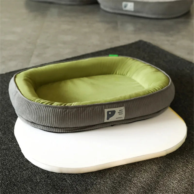 Pet Dog Cat Bed Four Seasons Pet Nest Kennel Soft Sleeping Mat Dog Sofa Bed Warm Pet Bed for Small Medium Large Dogs
