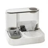 Automatic Pet Feeder for Dog & Cat Water Food Bowl 2 in 1 Water Dispenser Pet Bowl Cat Automatic Feeder
