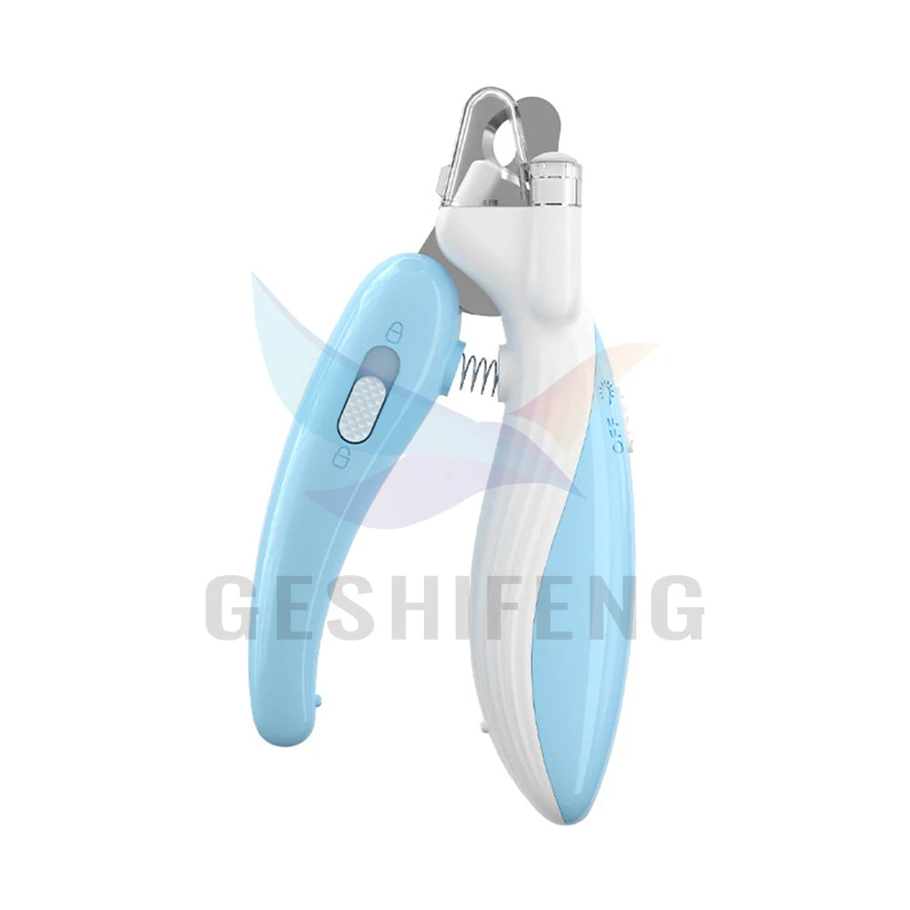 Hot Selling Cheap Price Pet Nail Clipper Scissors Dog Cat Nail Toe Claw Scissors With LED Light