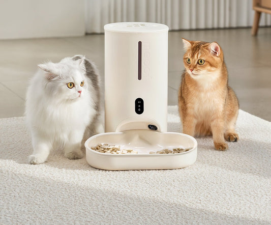 Smart Automatic Pet Feeder with Camera & App Control - 4L Capacity-0